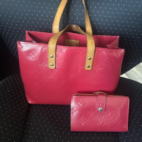 Louis Vuitton Pink Tote and Wallet Set - Picture 1 of 7